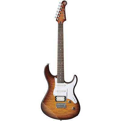 Yamaha PACIFICA212VQM Tobacco Brown Sunburst Electric Guitar