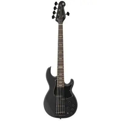 Yamaha BB735A Matte Translucent Black Electric Bass Guitar with Gig Bag