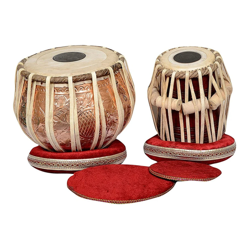Copper Tabla Set with Bayan
