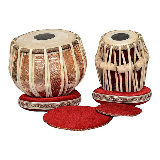 Copper Tabla Set with Bayan