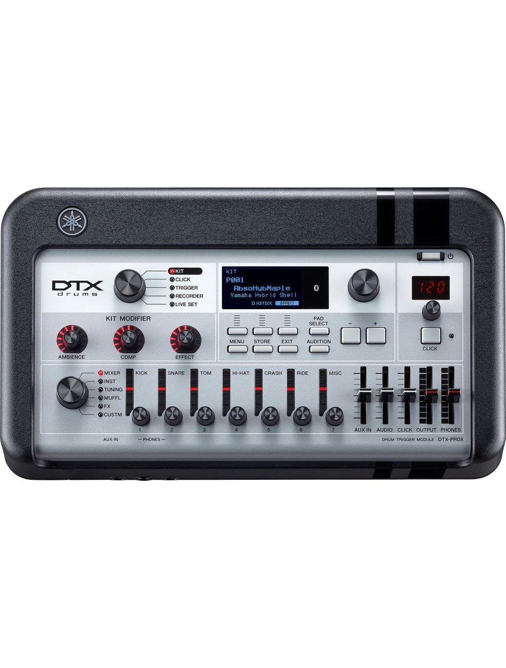 Yamaha DTX10K-X Electronic Drum Kit (Black Forest) (Available Only On Order)