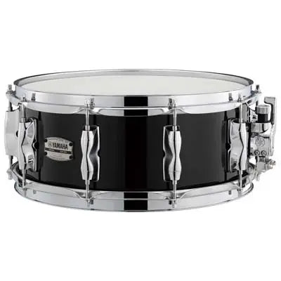 Yamaha RBS1455 SOLID BLACK Recording Custom Wood Snare Drums