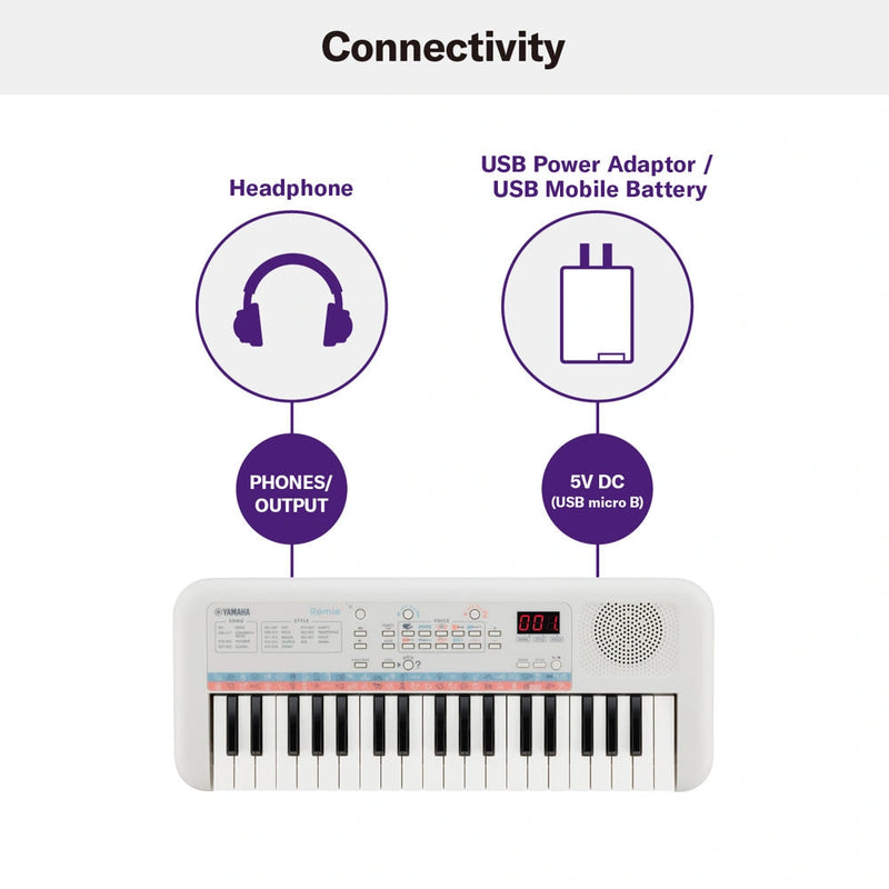 Yamaha PSS-E30 Mini Keyboard For Kids (Made in India)