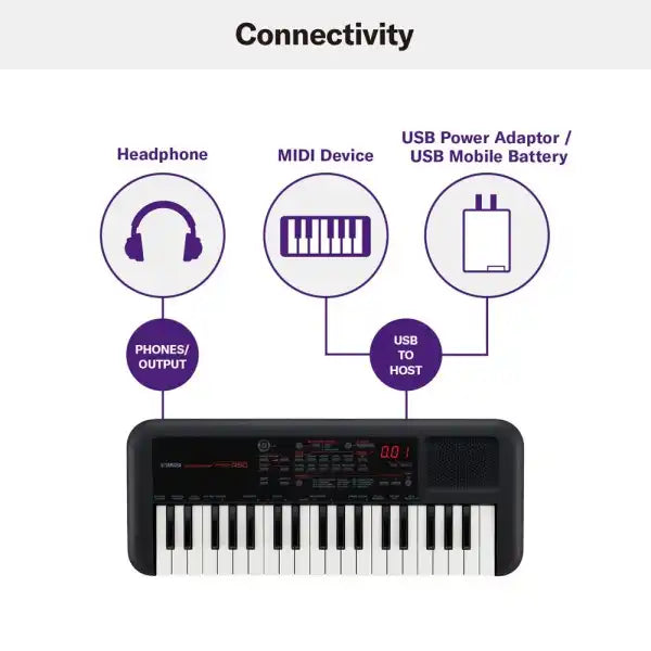 Yamaha PSS-A50 Portable Keyboard With 37 Keys (Made in India)