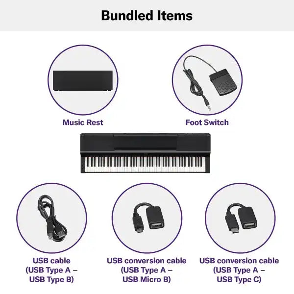 Yamaha P-S500 Digital Piano With 88 Keys