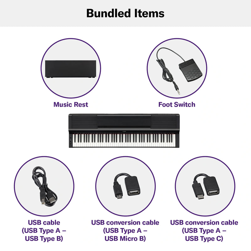 Yamaha P-S500 Digital Piano With 88 Keys