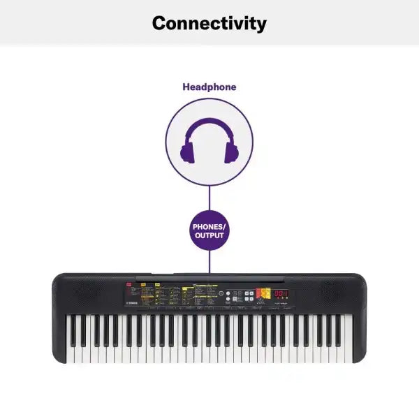 Yamaha PSR-F52 Portable Keyboard with 61 Keys