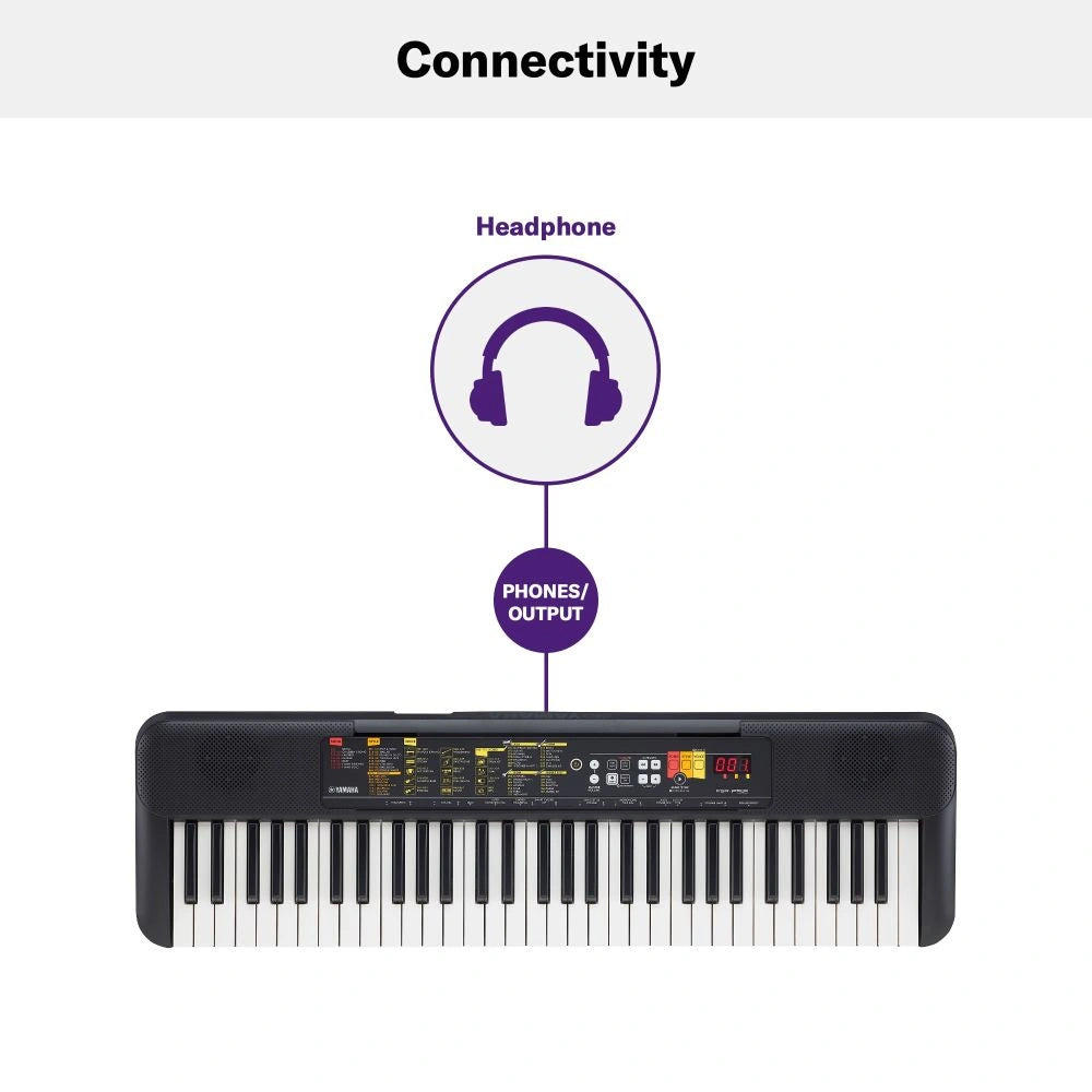 Yamaha PSR-F52 Portable Keyboard with 61 Keys