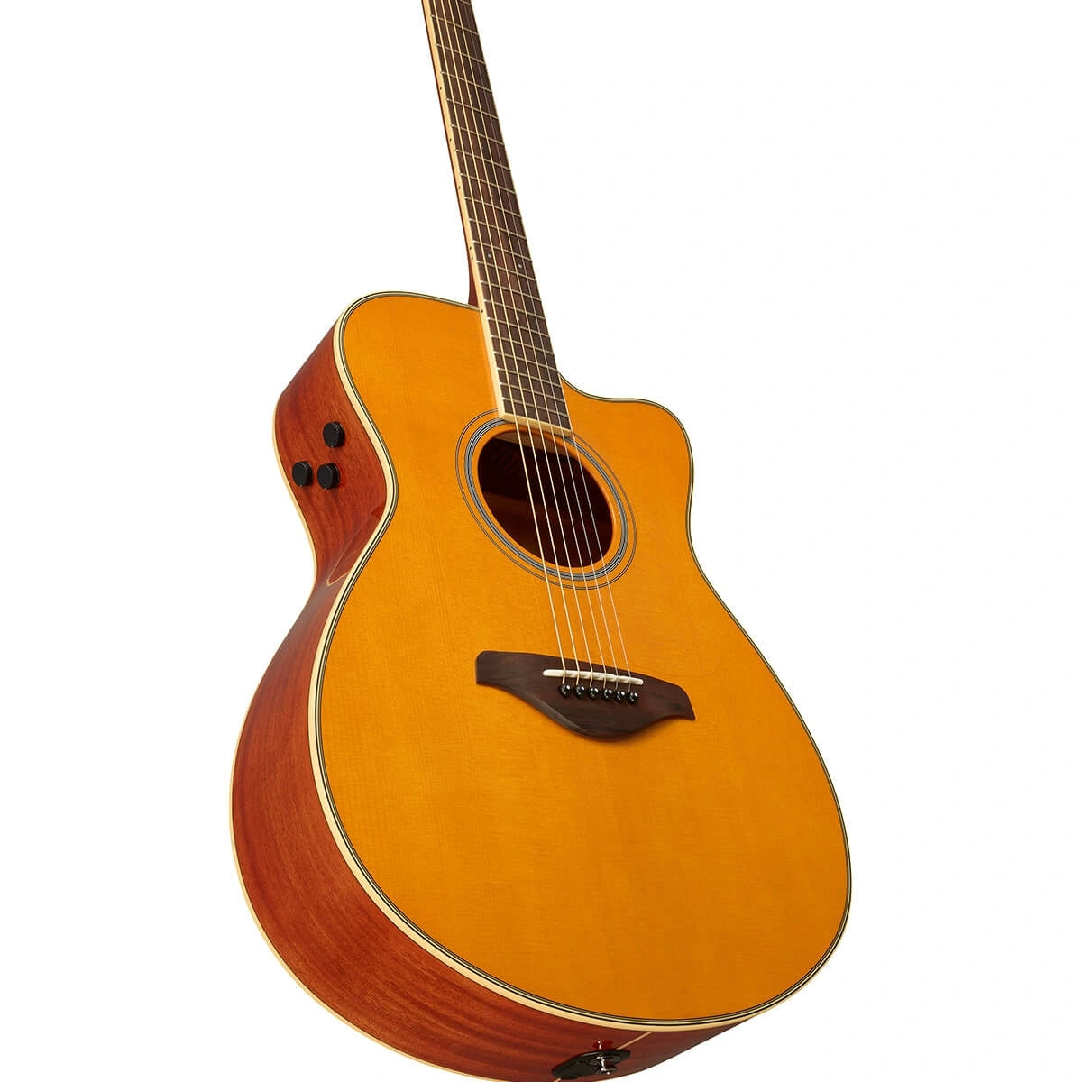 Yamaha FSC-TA Vintage Tint Trans Acoustic Guitar