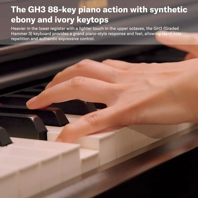 Yamaha YDP-165 Arius Digital Piano ( Bench Included and Home Installation)