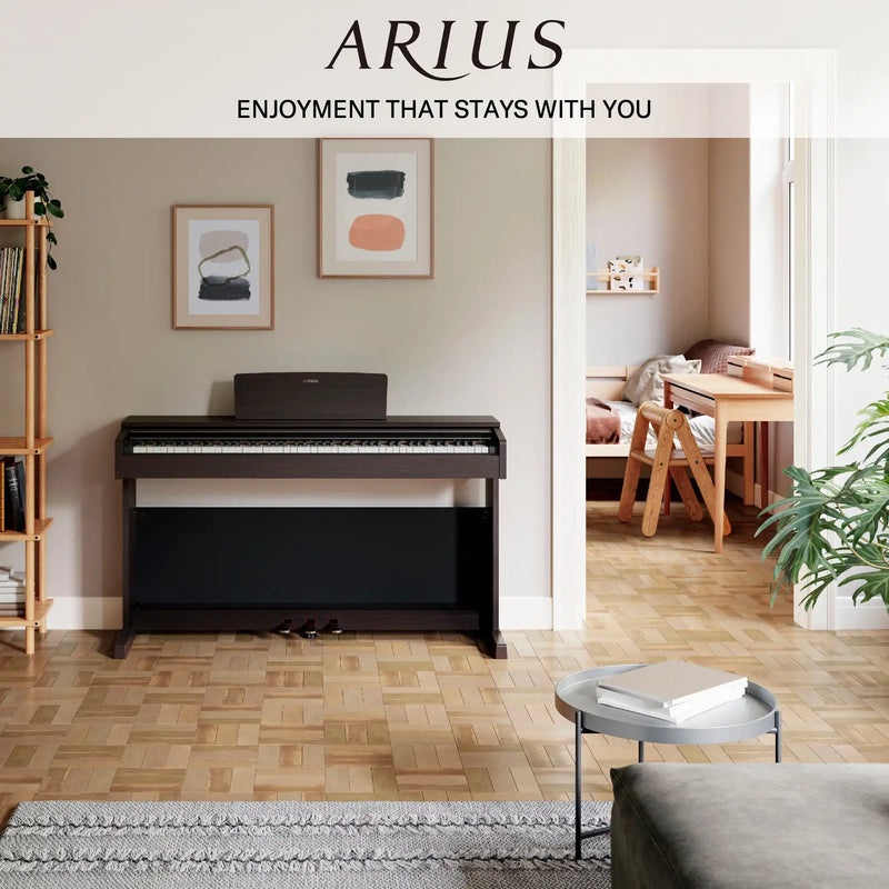 Yamaha YDP-145 Arius Digital Piano ( Bench Included and Home Installation)