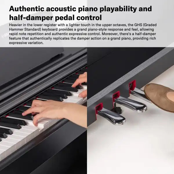 Yamaha YDP-105 Arius Digital Piano ( Bench Included and Home Installation)