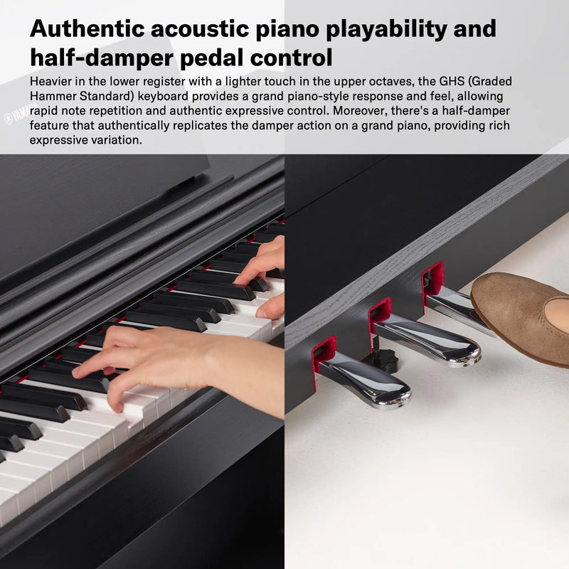 Yamaha YDP-105 Arius Digital Piano ( Bench Included and Home Installation)