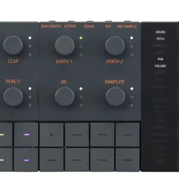 Yamaha SEQTRAK BLACK Music Production Studio