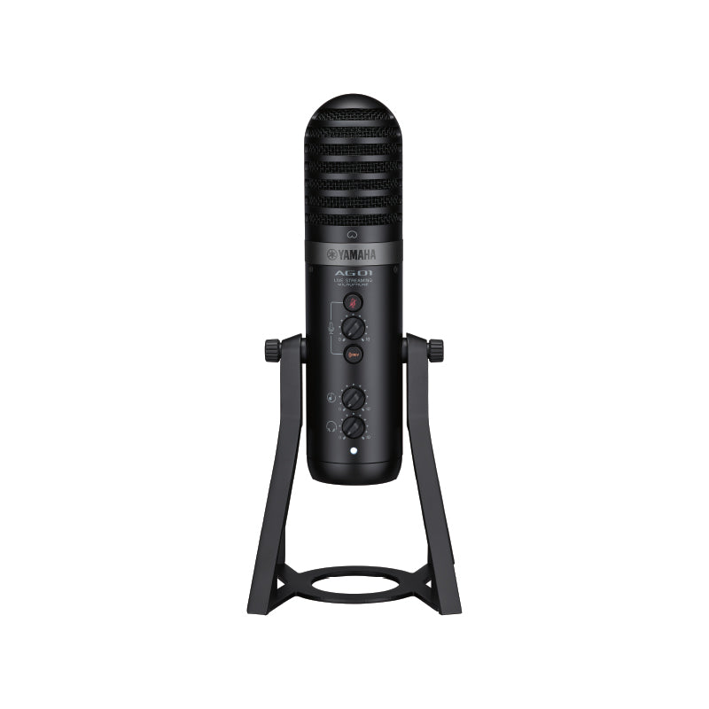 Yamaha AG01 Live Streaming USB Microphone Black