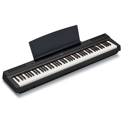 Yamaha P-125AB Digital Piano With 88 Keys (Portable Digital Piano) Adaptor Included