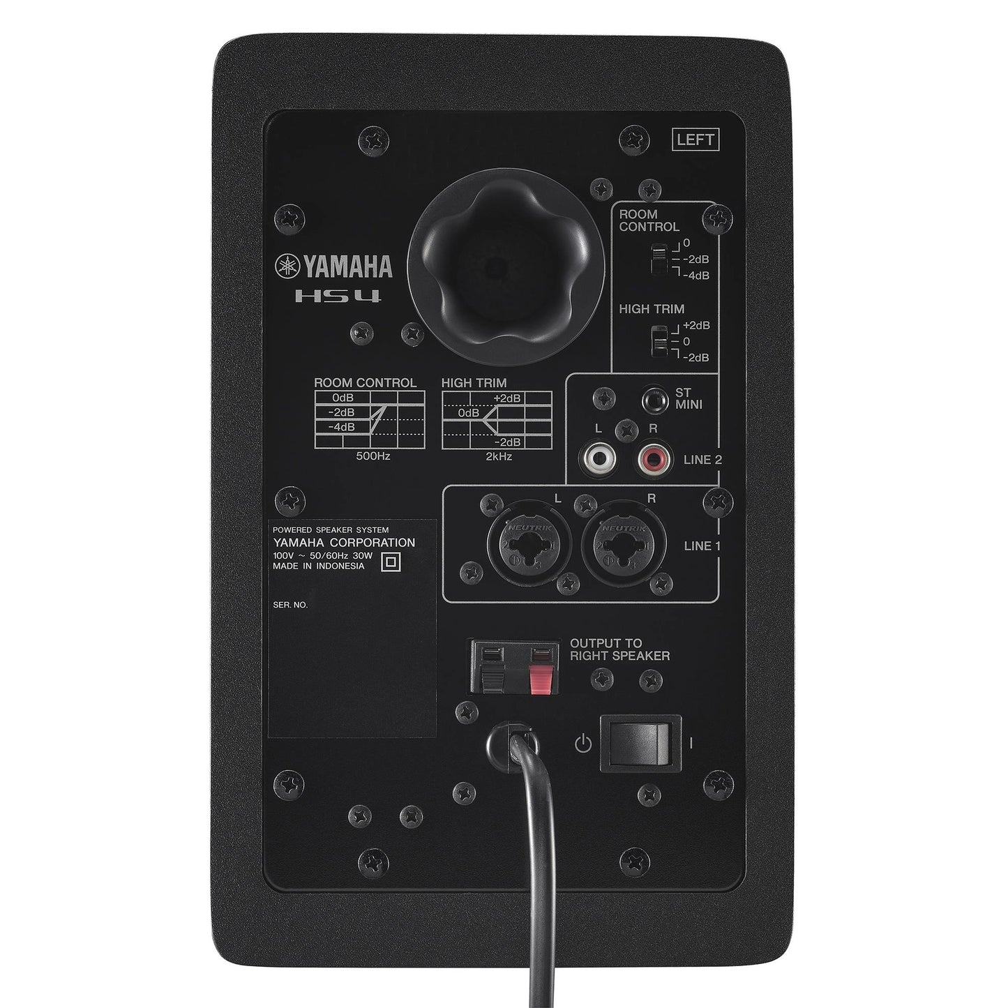 Yamaha HS4 (Black) Powered Studio Monitors (Sold in Pair)