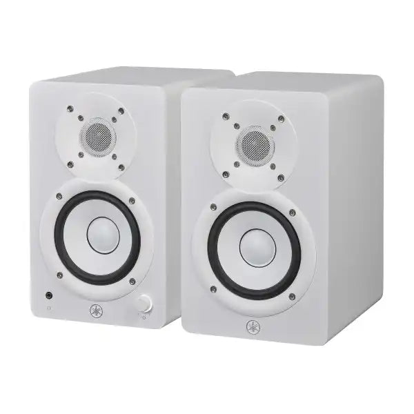Yamaha HS4 (White) Powered Studio Monitors (Sold in Pair)
