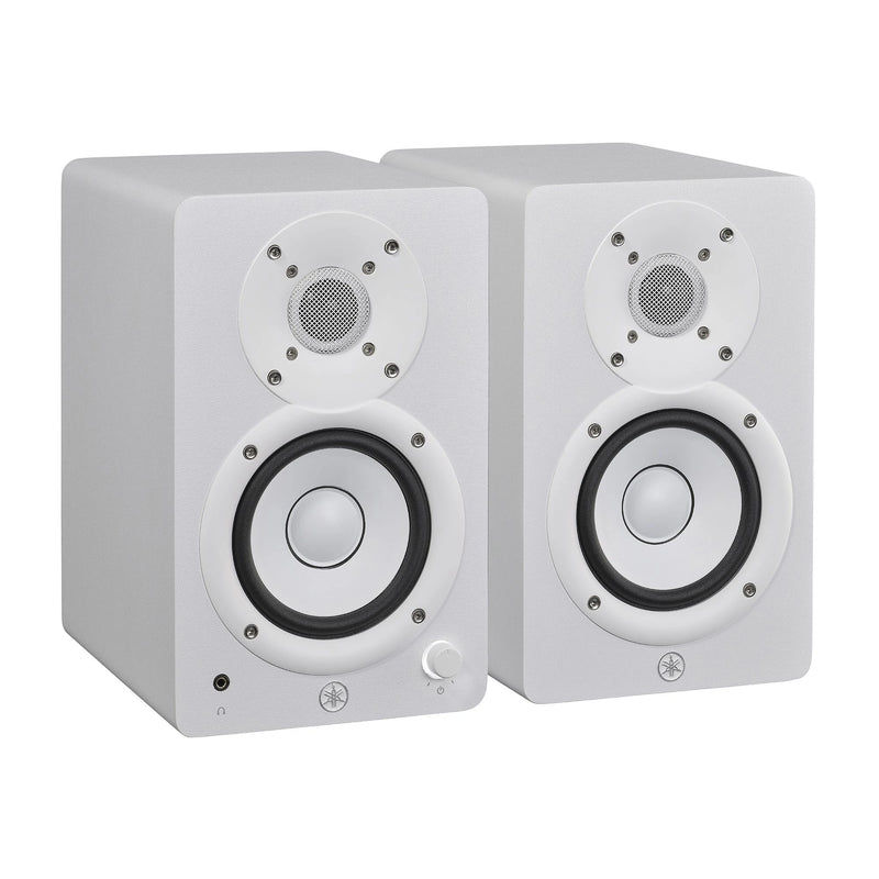 Yamaha HS4 (White) Powered Studio Monitors (Sold in Pair)
