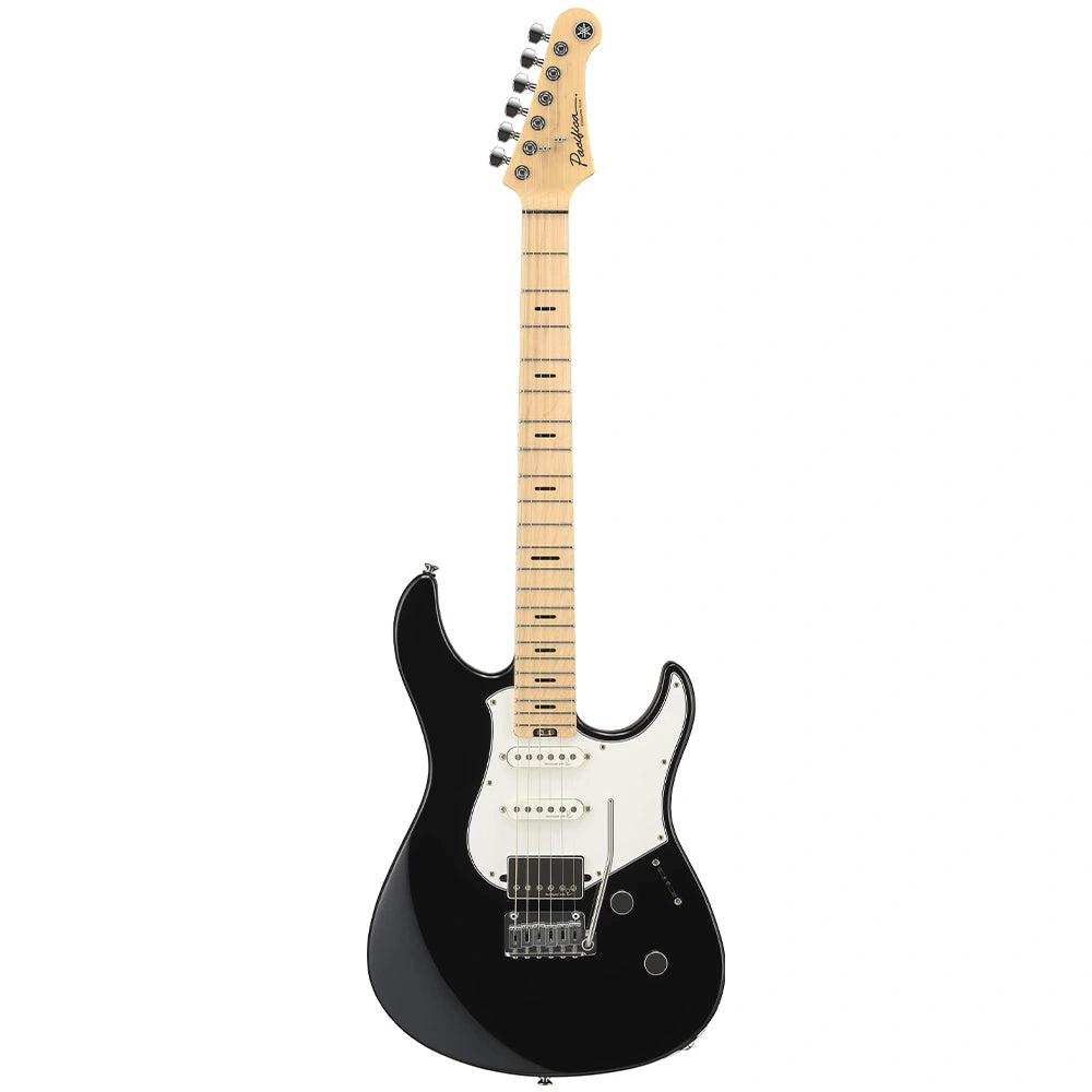 Yamaha Pacifica Standard Plus PACS+12M Black Electric Guitar (Gig Bag Included)