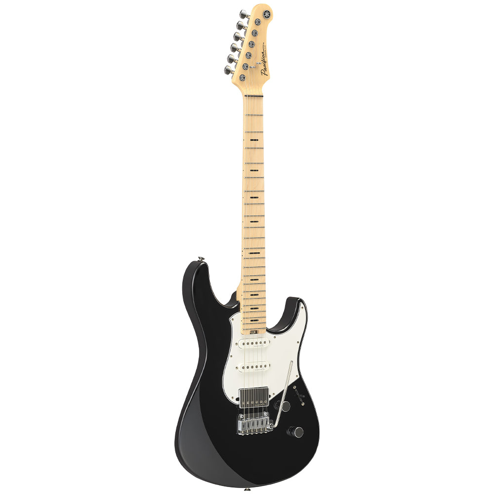 Yamaha Pacifica Standard Plus PACS+12M Black Electric Guitar (Gig Bag Included)