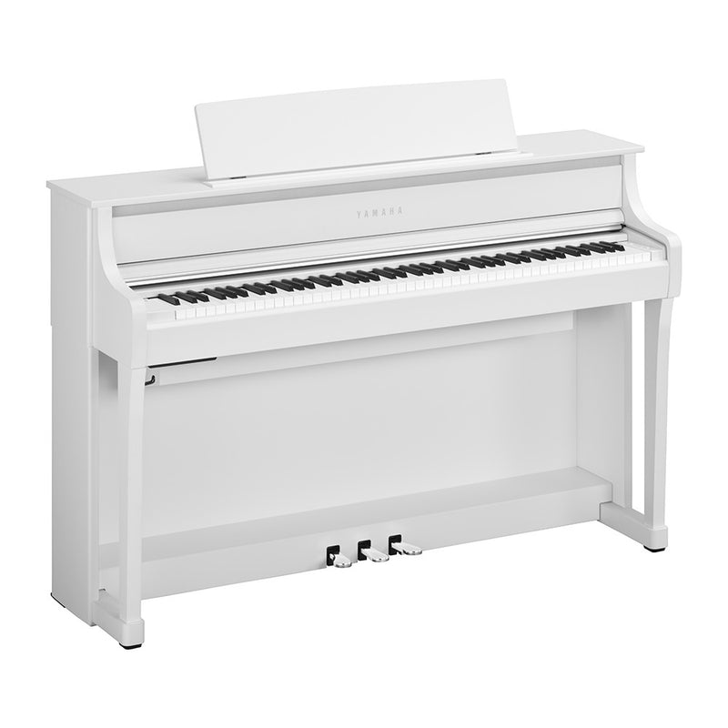 Yamaha CLP-875WH White Clavinova Digital Piano With Bench (with Home Installation)