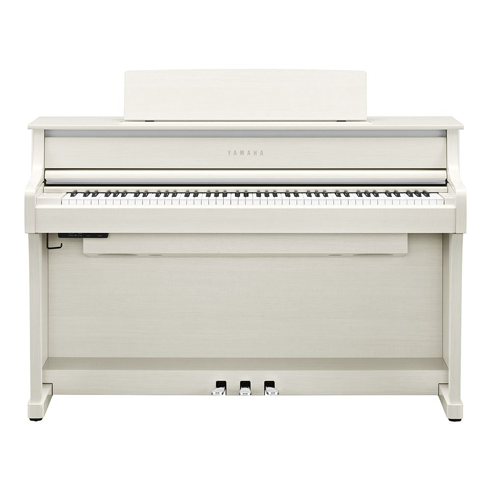 Yamaha CLP-875WB White Birch Clavinova Digital Piano With Bench (with Home Installation)