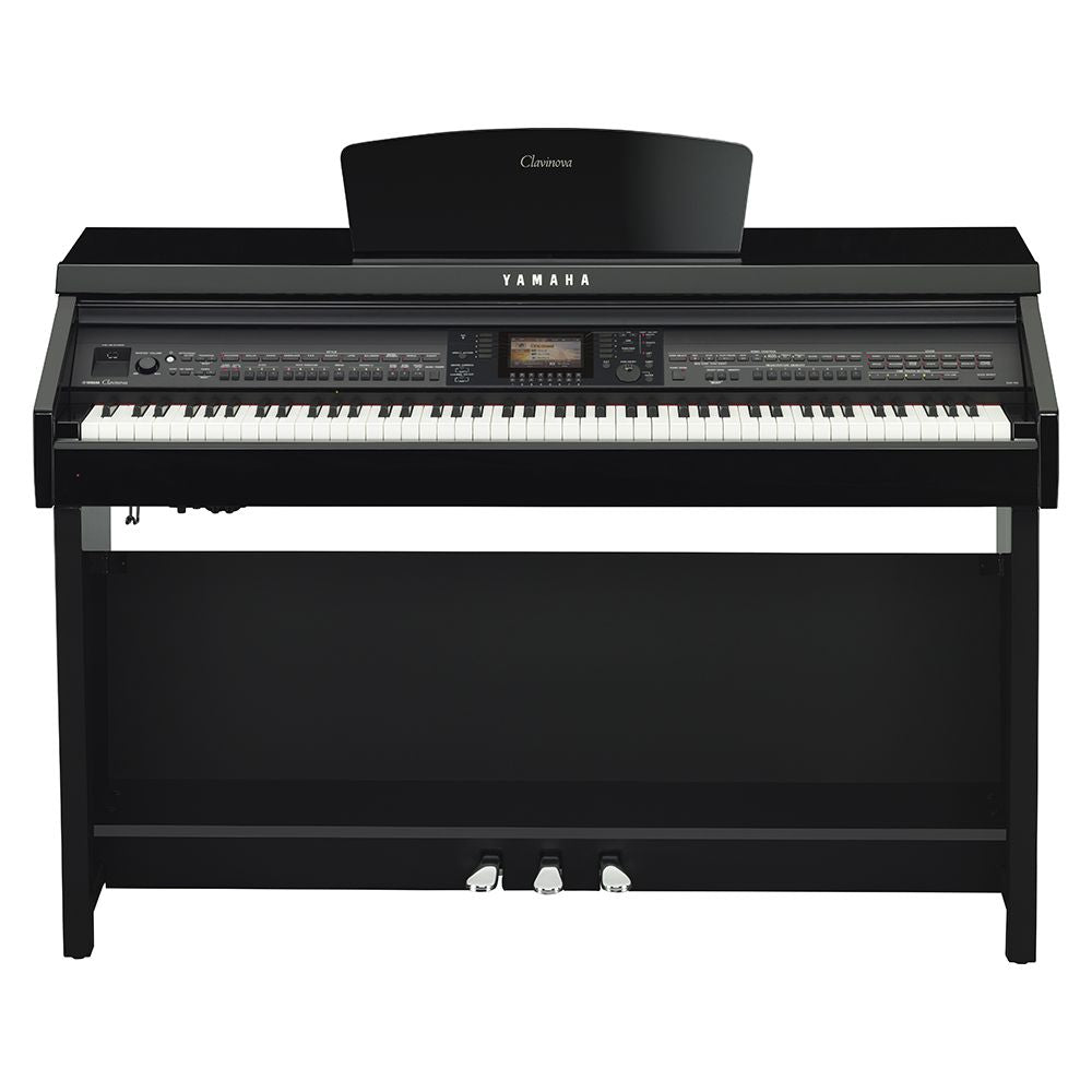 Yamaha CVP-701B Black Clavinova Digital Piano With Bench (with Home Installation)