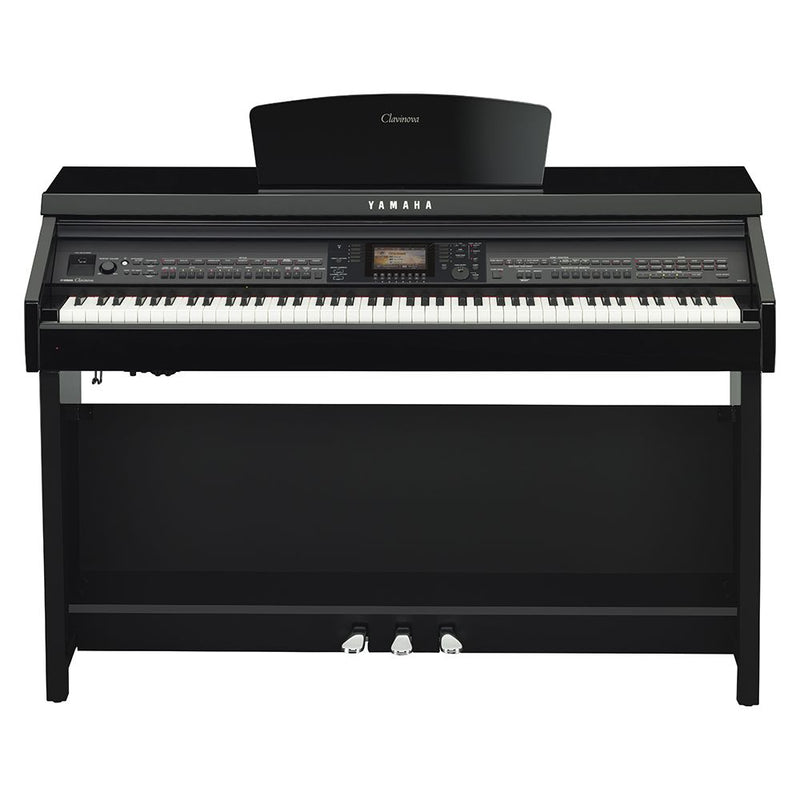 Yamaha CVP-701B Black Clavinova Digital Piano With Bench (with Home Installation)