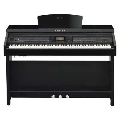 Yamaha CVP-701B Black Clavinova Digital Piano With Bench (with Home Installation)