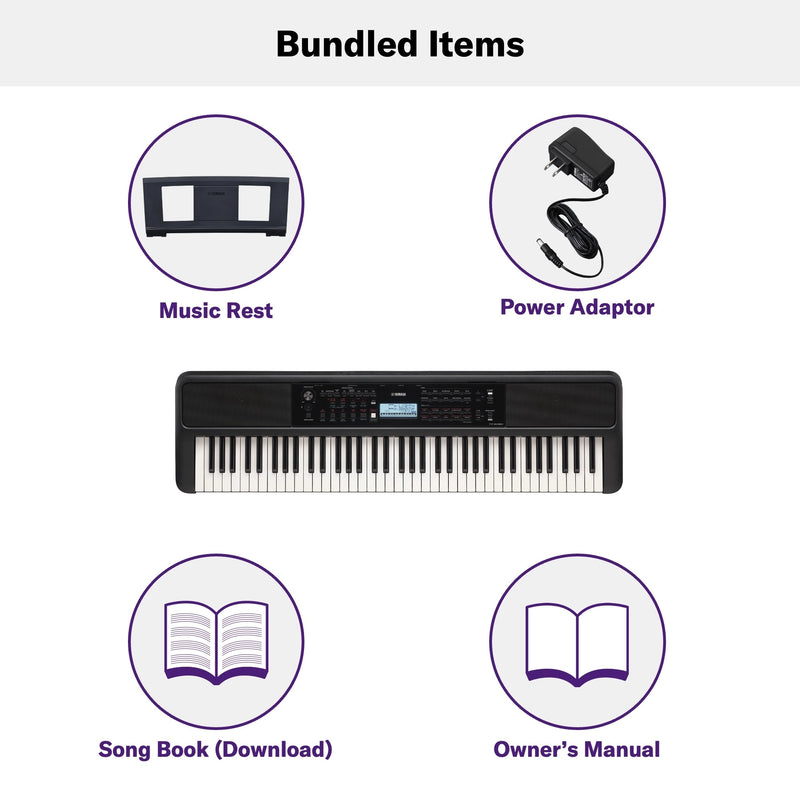 Yamaha PSR-EW320 Portable Keyboard With 76 Keys
