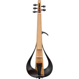 Yamaha YEV105PRO NATURAL AND BLACK Electric Violin (5 Strings)