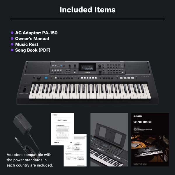 Yamaha PSR‑E483 Portable Keyboard