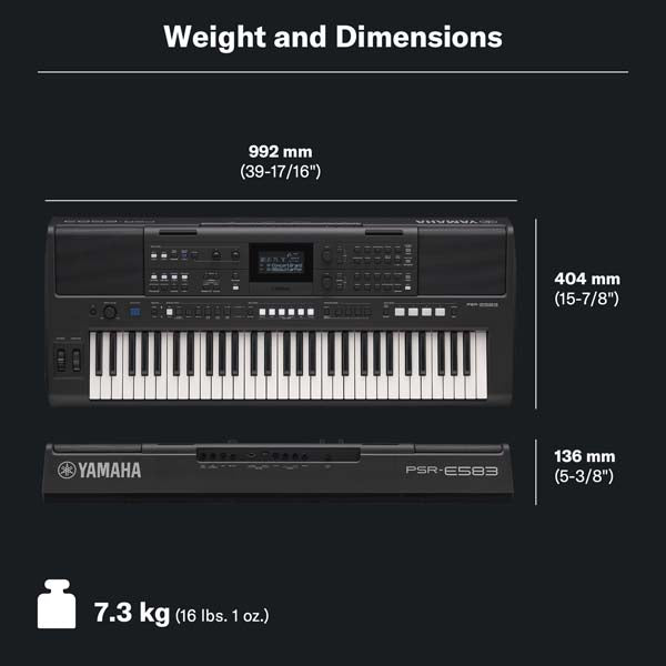Yamaha PSR-E583 Portable Keyboard