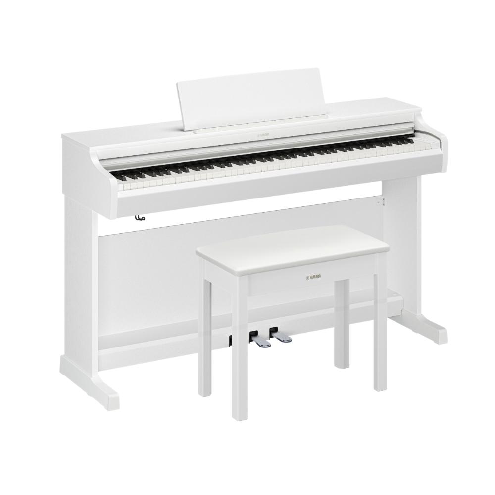 Yamaha YDP-166WH Arius Digital Piano (Bench Included and Home Installation)