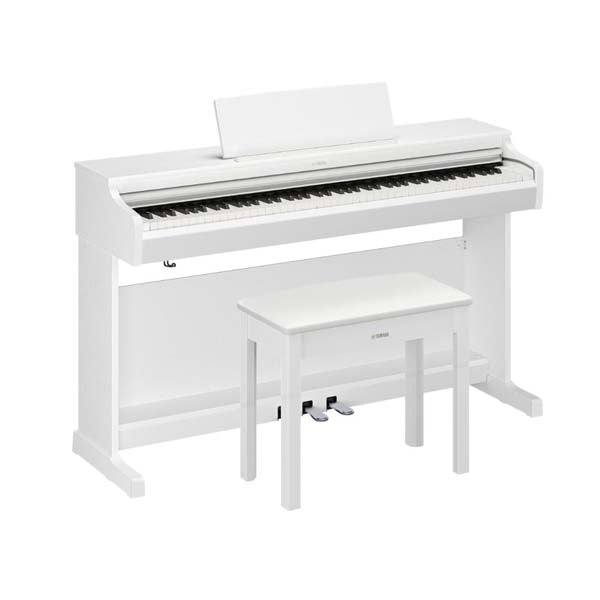 Yamaha YDP-166WH Arius Digital Piano (Bench Included and Home Installation)