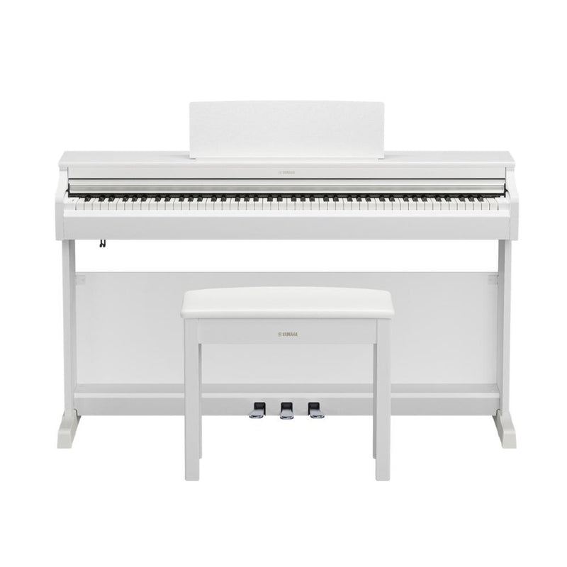 Yamaha YDP-166WH Arius Digital Piano (Bench Included and Home Installation)