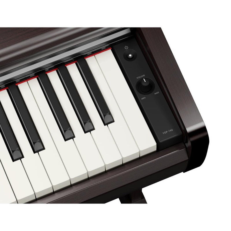 Yamaha YDP-146R Arius Digital Piano (Bench Included and Home Installation)