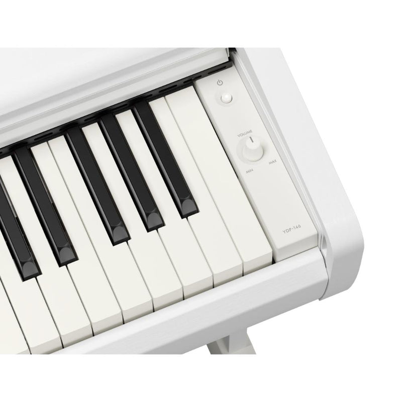 Yamaha YDP-146WH Arius Digital Piano (Bench Included and Home Installation)