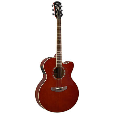 Yamaha CPX600 Root Beer Acoustic Guitar