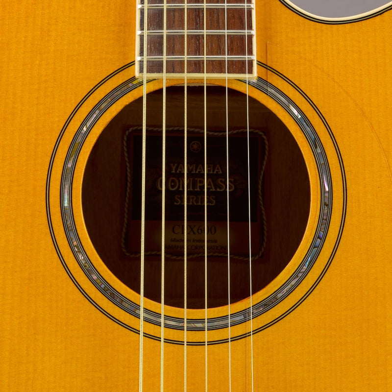 Yamaha CPX600 Vintage Tint Acoustic Guitar