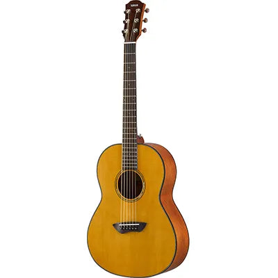 Yamaha CSF1M Vintage Natural Acoustic Travel Guitar (Carry case included)