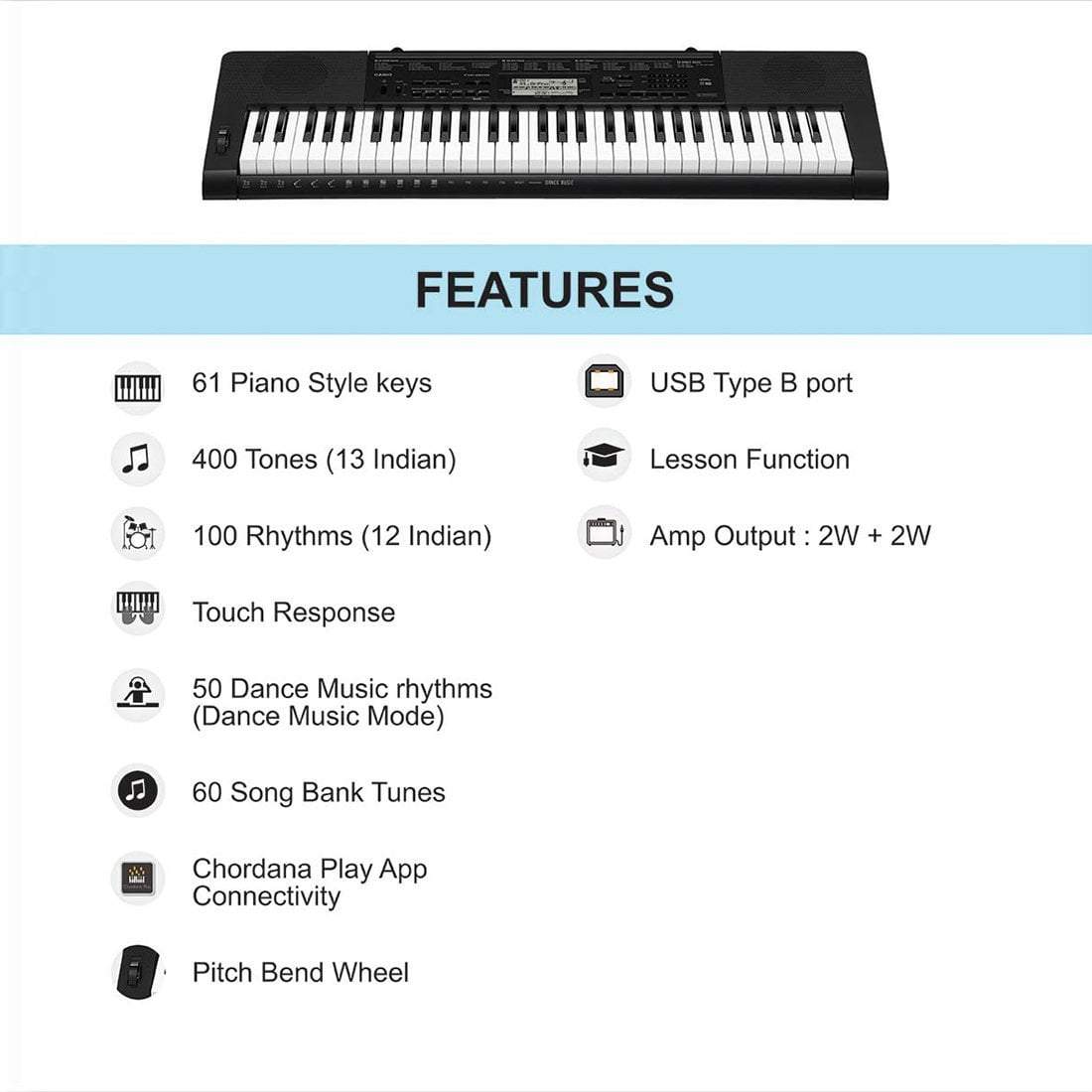 CASIO CTK-3500 Keyboard
